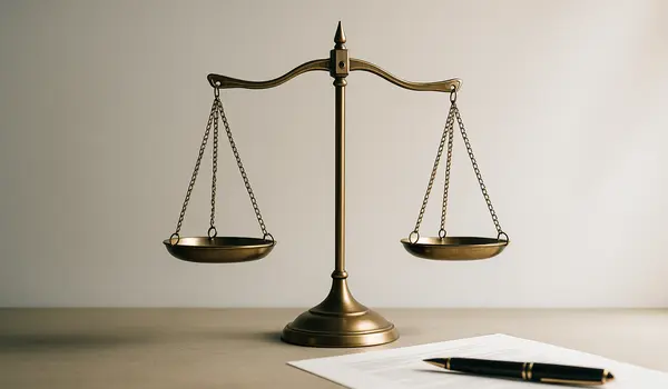 scales of justice with some legal documents next to them scales of justice with some legal documents next to them